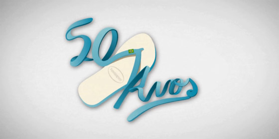 50 anos das Havaianas