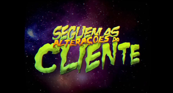 Seguem as Alterações do Cliente